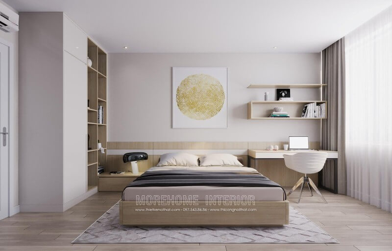 Giường ngủ chung cư hiện đại Giường ngủ chung cư hiện đại