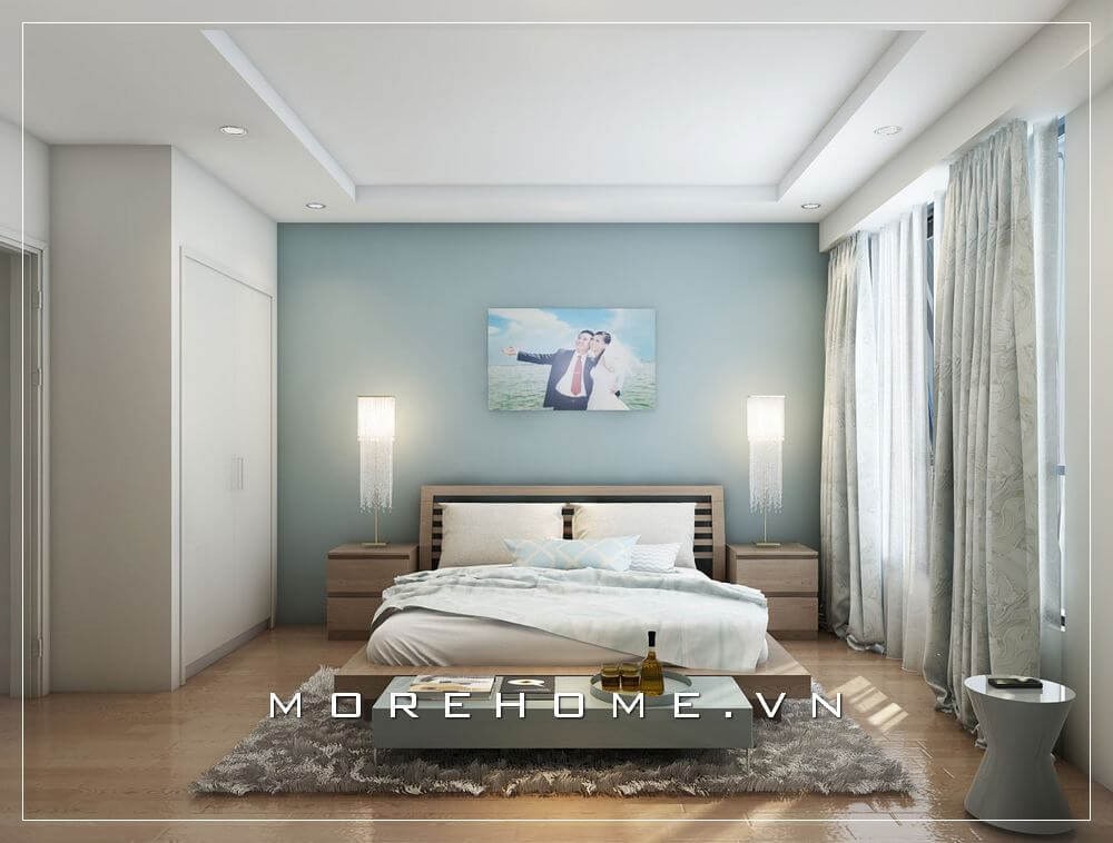 Giường ngủ chung cư hiện đại Giường ngủ chung cư hiện đại