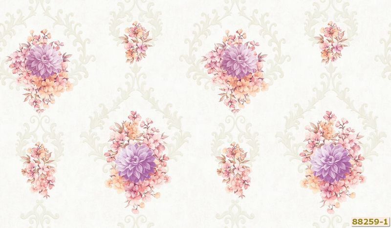Giấy dán tường 88259-1 cung cấp cho không gian nhà bạn một vẻ đẹp cổ điển và sang trọng.